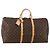 LOUIS VUITTON Monogram Keepall 60 Boston Bag M41422 LV Auth 189013A Monogramma