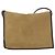 LOEWE Anagram Shoulder Bag Suede Beige Gold Auth 190571 D'oro - vista 13
