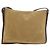 LOEWE Anagram Shoulder Bag Suede Beige Gold Auth 190571 D'oro - vista 2