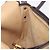 LOEWE Anagram Shoulder Bag Suede Beige Gold Auth 190571 D'oro - vista 20