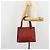 Céline Borsa CELINE in pelle rosso oro Auth bs35808 D'oro - vista 25