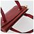 Céline Borsa CELINE in pelle rosso oro Auth bs35808 D'oro - vista 7