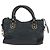BALENCIAGA Classic Metallic Edge Mini City Tasche Leder 2way Navy Auth 189129M Golden Marineblau - Ansicht 2