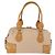 Borsa Boston BALENCIAGA in tela Beige Silver Auth 190552 Argento - vista 2