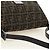 FENDI Zucca Canvas Mamma Baguette Shoulder Bag Black Brown Auth 189272V Marrone Nero - vista 14