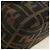 FENDI Zucca Canvas Mamma Baguette Shoulder Bag Black Brown Auth 189272V Marrone Nero - vista 17