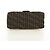 FENDI Zucca Canvas Mamma Baguette Shoulder Bag Black Brown Auth 189272V Marrone Nero - vista 5