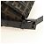 FENDI Zucca Canvas Mamma Baguette Shoulder Bag Black Brown Auth 189272V Marrone Nero - vista 8