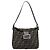 FENDI Zucca Canvas Mamma Baguette Shoulder Bag Marrone Nero Autentica 190254A - vista 13