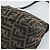 FENDI Zucca Canvas Mamma Baguette Shoulder Bag Marrone Nero Autentica 190254A - vista 9