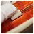 Hermès HERMES Azap Classic Long Wallet Pelle Marrone Auth bs35755 - vista 12