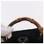 Mochila GUCCI Bamboo de ante negro y oro 003 1705 0030 Auth bs35670A Dorado - vista 14