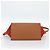 Céline Borsa CELINE Trapeze in pelle 2way Marrone Oro Auth 189874A D'oro - vista 5