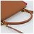 Céline Borsa CELINE Trapeze in pelle 2way Marrone Oro Auth 189874A D'oro - vista 7