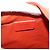Borsa a tracolla Salvatore Ferragamo Gancini Canvas Orange Gold Auth BA13723V D'oro Arancione - vista 11