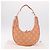 Borsa a tracolla Salvatore Ferragamo Gancini Canvas Orange Gold Auth BA13723V D'oro Arancione - vista 12