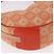 Borsa a tracolla Salvatore Ferragamo Gancini Canvas Orange Gold Auth BA13723V D'oro Arancione - vista 16