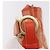 Borsa a tracolla Salvatore Ferragamo Gancini Canvas Orange Gold Auth BA13723V D'oro Arancione - vista 9