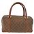 Borsa Boston GUCCI GG Canvas Beige Oro Autentica ka5051 D'oro - vista 13