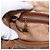 Borsa Boston GUCCI GG Canvas Beige Oro Autentica ka5051 D'oro - vista 23