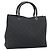 Borsa GUCCI GG Canvas Bamboo Nylon Nero Argento 002 1010 Auth ep15037