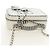 CHANEL CC Figley Matelasse Chain Bag Caviar Skin White Silver CC Auth 189075SM Argento Bianco - vista 14