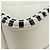 CHANEL CC Figley Matelasse Chain Bag Caviar Skin White Silver CC Auth 189075SM Argento Bianco - vista 23