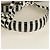 CHANEL CC Figley Matelasse Chain Bag Caviar Skin White Silver CC Auth 189075SM Argento Bianco - vista 7
