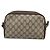 Bolso GUCCI GG Supreme Web Sherry Line en PVC Beige Oro 116 02 089 Auth BA13711 Dorado - vista 2