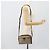 Bolso GUCCI GG Supreme Web Sherry Line en PVC Beige Oro 116 02 089 Auth BA13711 Dorado - vista 23