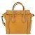 Céline CELINE Luggage Nano Shopper Handtasche aus Leder 2way Yellow Gold Auth 189842A Golden Gelb - Ansicht 2