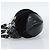 Borsa Salvatore Ferragamo Gancini in scamosciato nero e argento Auth BA13719A - vista 3