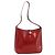 Céline Borsa a tracolla CELINE Star Ball in pelle vernice rossa oro Auth 189968A Rosso D'oro