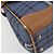 Borsa Burberrys Nova Check in PVC 2way Blu Oro Auth 190255 D'oro - vista 15