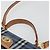Borsa Burberrys Nova Check in PVC 2way Blu Oro Auth 190255 D'oro - vista 8