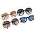 Gafas de sol VALENTINO Chloe de plástico 4 Set Black Beige Brown Auth BA13633 Castaño Negro