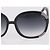 Gafas de sol VALENTINO Chloe de plástico 4 Set Black Beige Brown Auth BA13633 Castaño Negro - vista 17