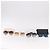 Gafas de sol VALENTINO Chloe de plástico 4 Set Black Beige Brown Auth BA13633 Castaño Negro - vista 26