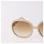 Gafas de sol VALENTINO Chloe de plástico 4 Set Black Beige Brown Auth BA13633 Castaño Negro - vista 4