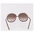 Gafas de sol VALENTINO Chloe de plástico 4 Set Black Beige Brown Auth BA13633 Castaño Negro - vista 9