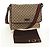 Borsa a tracolla GUCCI GG Canvas Web Sherry Line Beige Argento 23302 Auth am11988V - vista 12