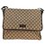 Borsa a tracolla GUCCI GG Canvas Web Sherry Line Beige Argento 23302 Auth am11988V - vista 13