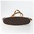 LOUIS VUITTON Borsa Tote Monogram Babylone M51102 LV Auth ep15048 Monogramma - vista 5