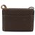 Céline CELINE Bolsa de Ombro Macadam Canvas com Medalhão PVC Couro Marrom Ouro Autêntica 189300 Dourado - vista 2