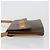 Céline CELINE Bolsa de Ombro Macadam Canvas com Medalhão PVC Couro Marrom Ouro Autêntica 189300 Dourado - vista 4