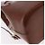 Borsa a tracolla CARTIER PANTHERE in pelle vernice marrone argento Auth 189661 - vista 16