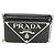 Bolso de Hombro con Cadena PRADA de Cuero Patentado Negro Plata 190226SAM - vista 13