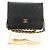 CHANEL Matelasse Chain Shoulder Bag Lamb Skin Black Gold CC Auth 189753V Nero D'oro - vista 12