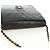 CHANEL Matelasse Chain Shoulder Bag Lamb Skin Black Gold CC Auth 189753V Nero D'oro - vista 14