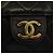 CHANEL Matelasse Chain Shoulder Bag Lamb Skin Black Gold CC Auth 189753V Nero D'oro - vista 20